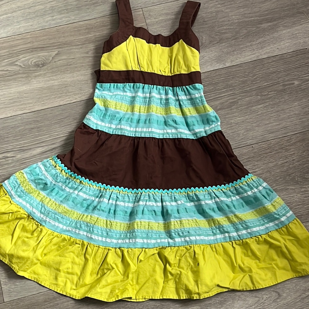 Girls size 7 summer sundress Cotton dress